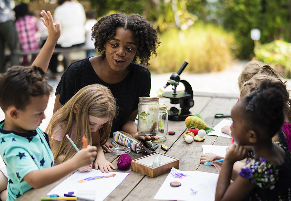 Outdoor Learning Promotes Social & Physical Skills